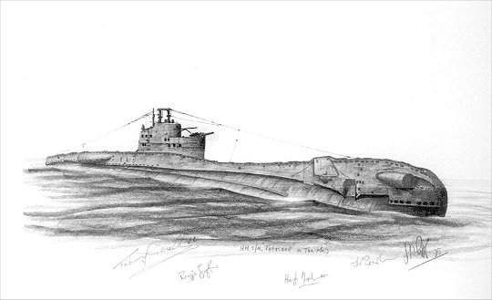 drawing submarine